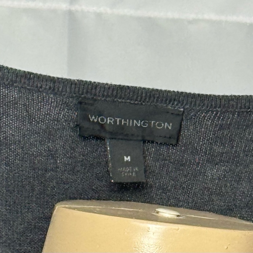 Worthington Charcoal Midi Dress - Picture 3 of 4